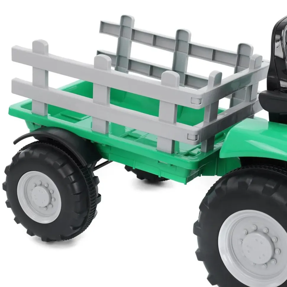 Akumulatorowy traktor zabawkowy - HECHT 50825 GREEN