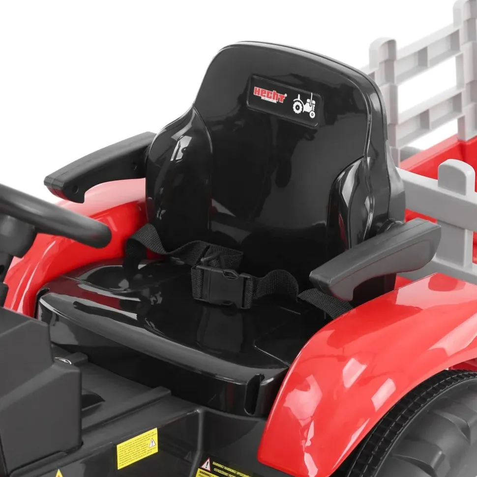 Akumulatorowy traktor zabawkowy - HECHT 50825 RED