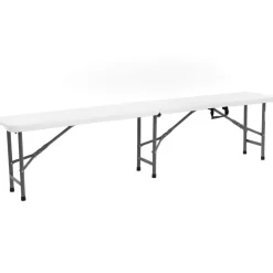 Ławka ogrodowa - HECHT FOLDIS WHITE BENCH