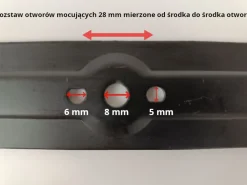 NÓŻ DO KOSIARKI HECHT 1010, 1000, 1004, 1032