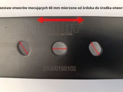 NÓŻ DO KOSIARKI HECHT 552 RS