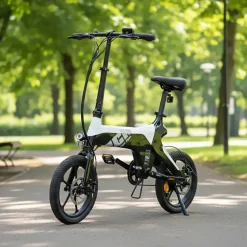Rower elektryczny - HECHT COMPOS MINI BLACKWHITE
