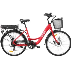 Rower elektryczny - HECHT PRIME RED